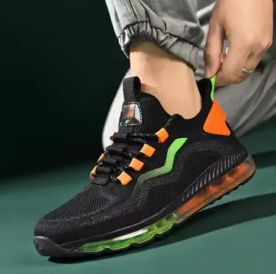 Black/Orange